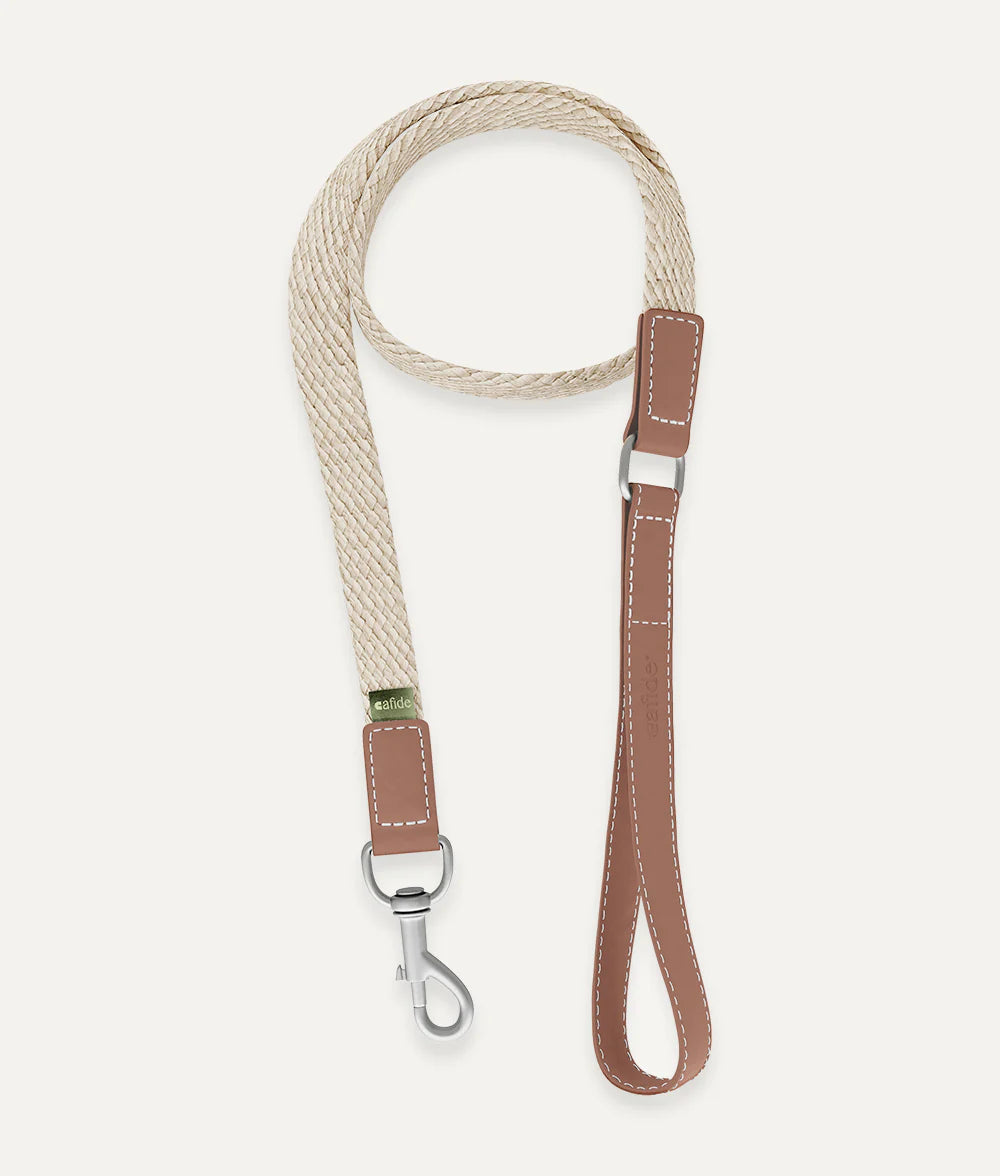Laisse 1,1m en cuir végan Corda