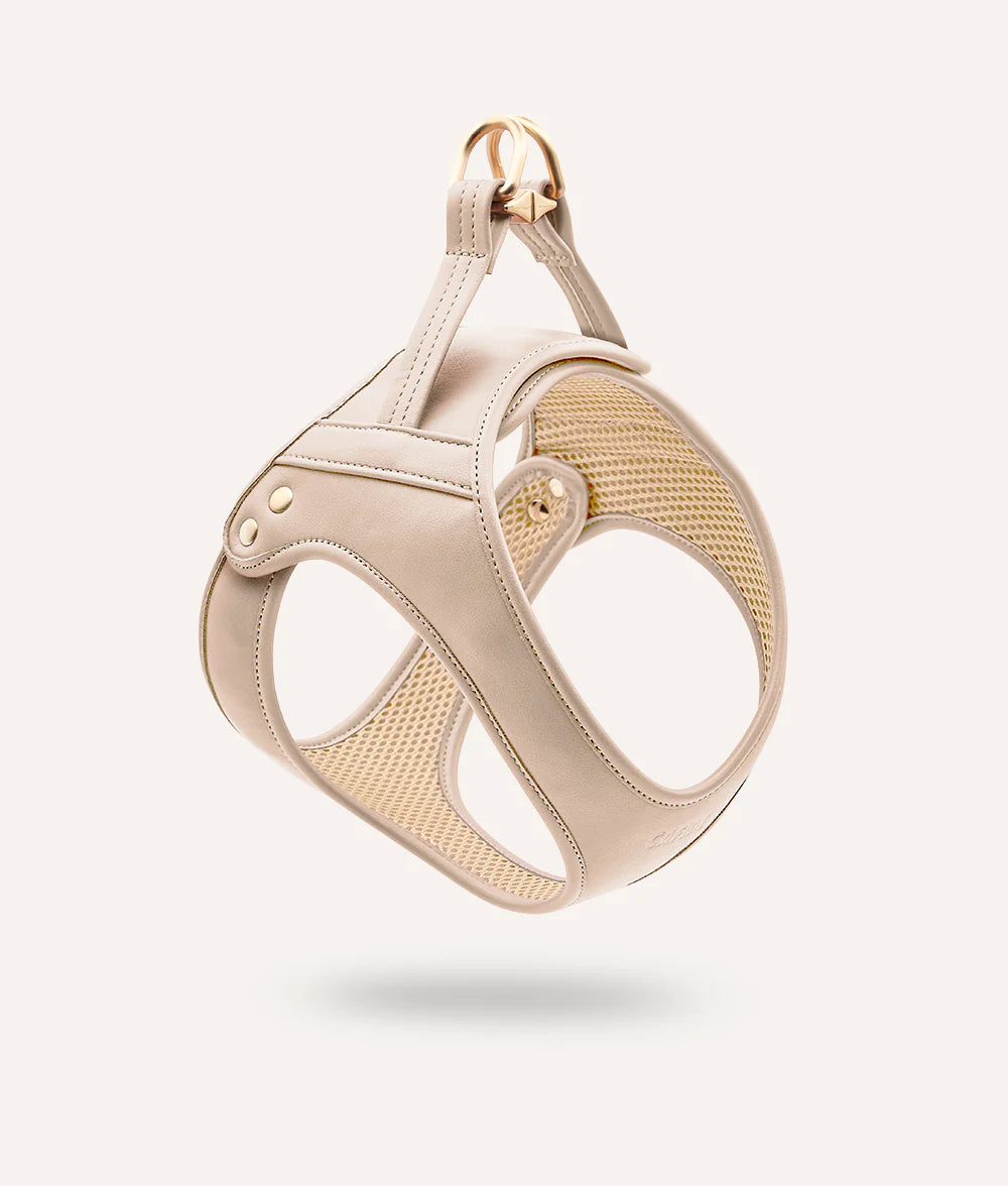 Harnais pour chien en cuir vegan