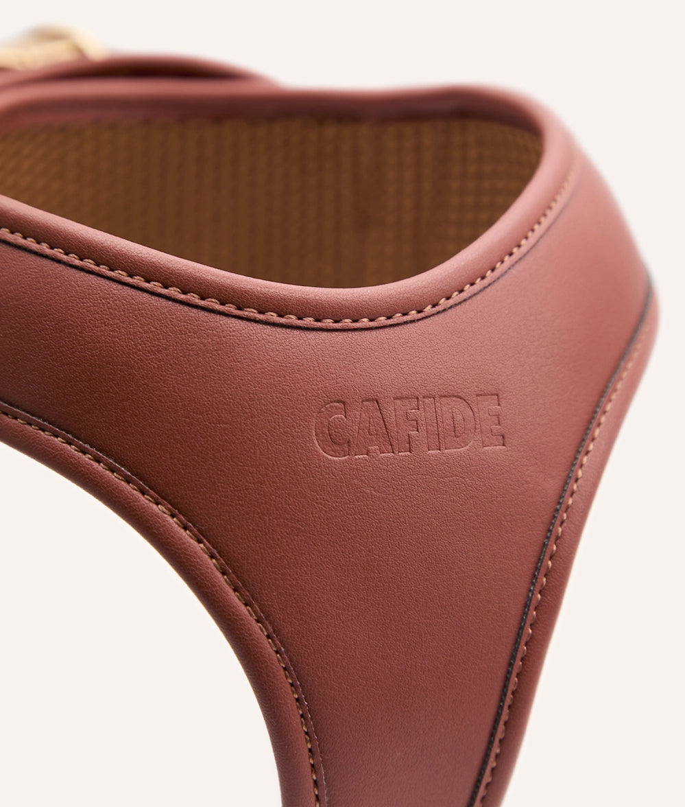 Harnais pour chien en cuir vegan