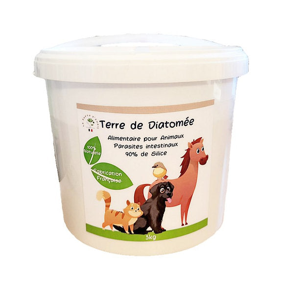 Terre de Diatomée – Protection Naturelle Contre les Parasites Internes & Externes
