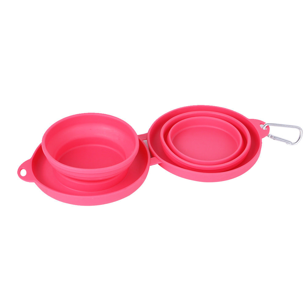 Gamelle Double Pliable en Silicone