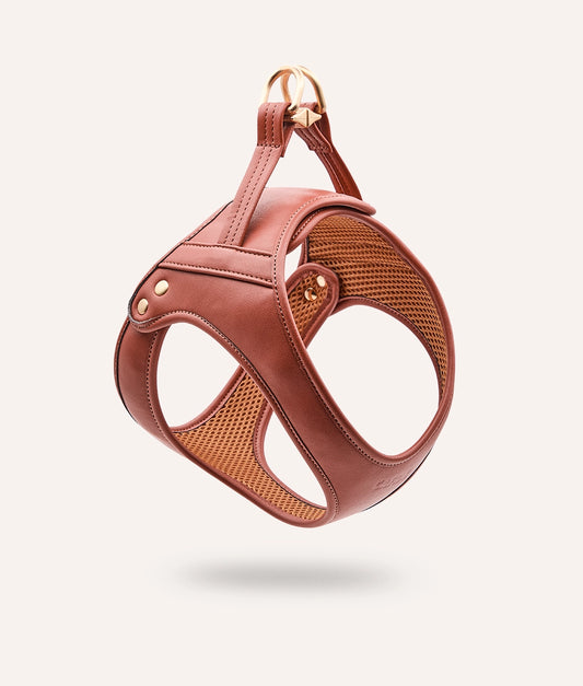Harnais pour chien en cuir vegan