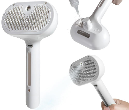 Brosse Démêlante avec Réservoir d’Eau Intégré